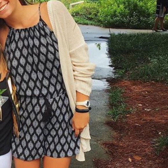 Mossimo Supply Co. Dresses & Skirts - Mossimo Target patterned high neck Romper